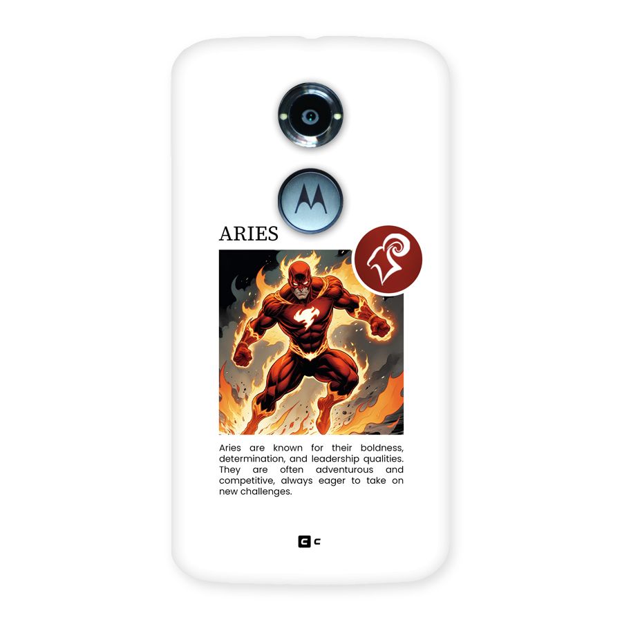 Awesome Aries Back Case for Moto X2