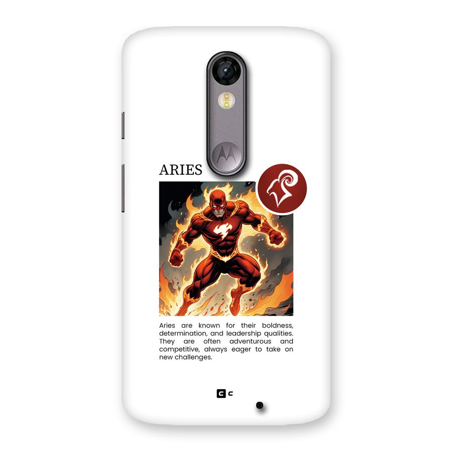 Awesome Aries Back Case for Moto X Force