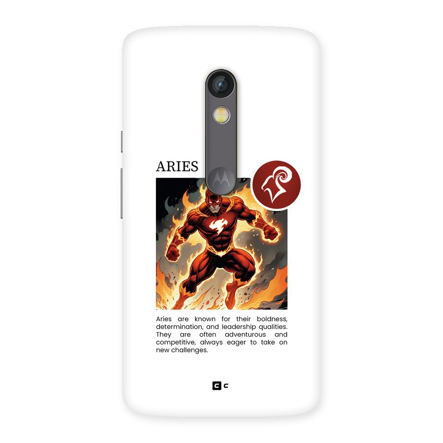 Awesome Aries Back Case for Moto X Play