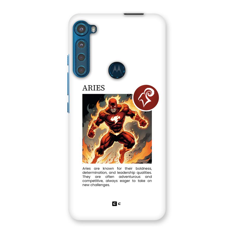 Awesome Aries Back Case for Motorola One Fusion Plus