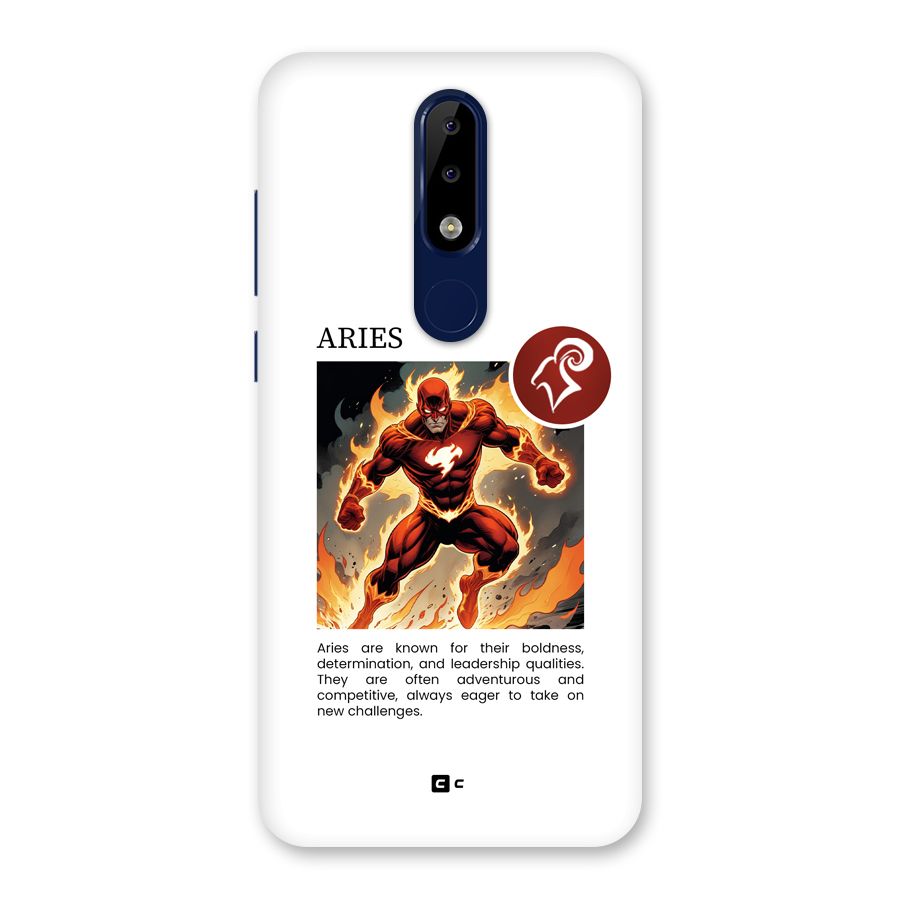 Awesome Aries Back Case for Nokia 5.1 Plus