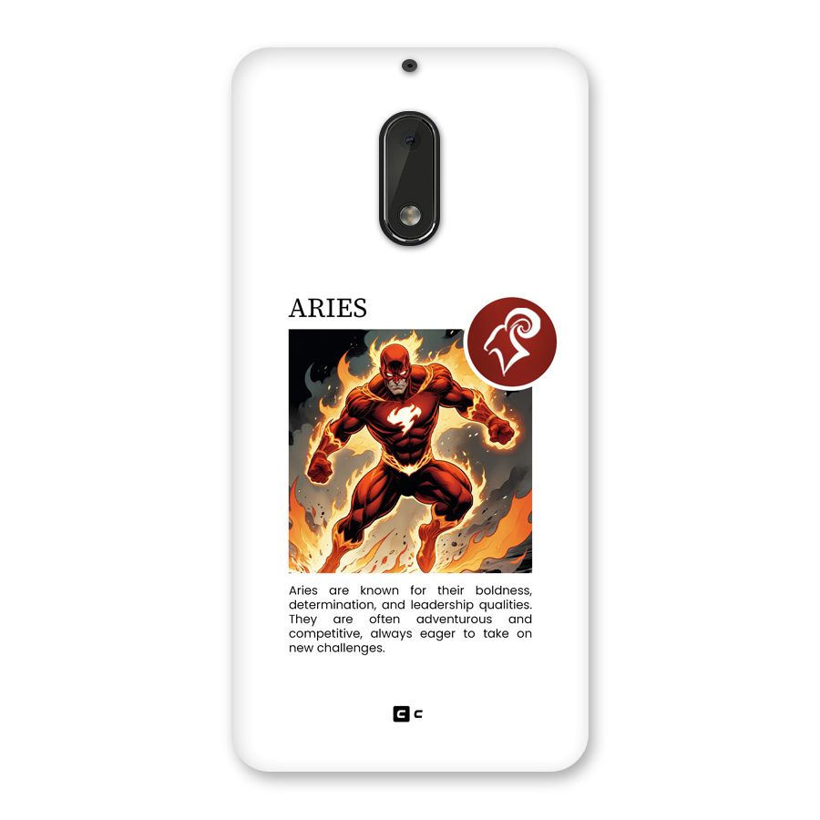 Awesome Aries Back Case for Nokia 6