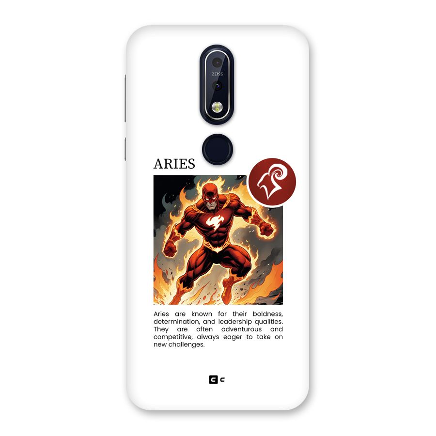 Awesome Aries Back Case for Nokia 7.1
