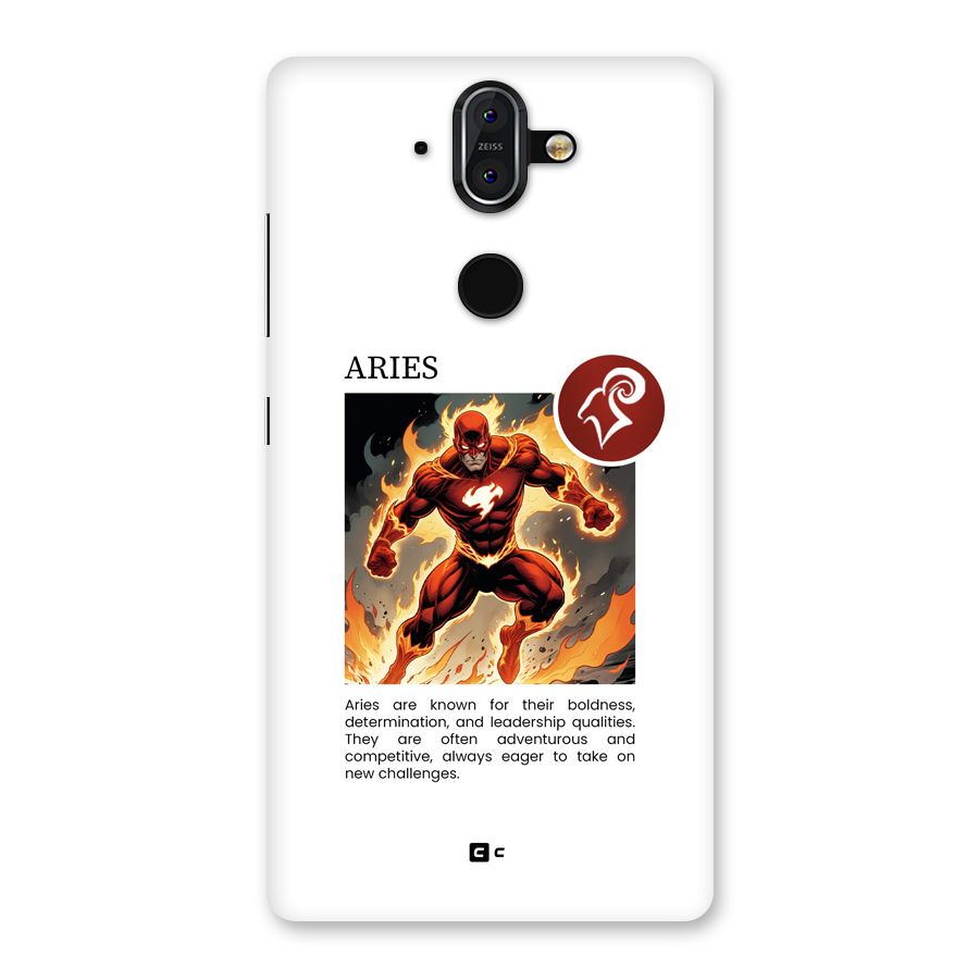 Awesome Aries Back Case for Nokia 8 Sirocco