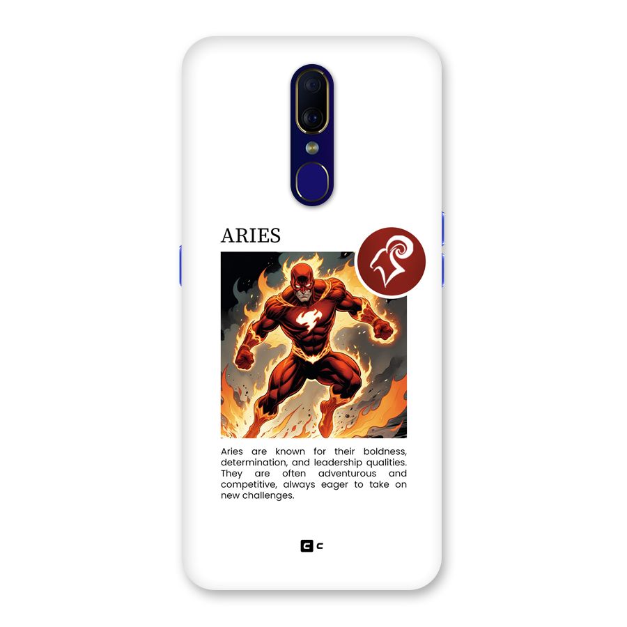 Awesome Aries Back Case for Oppo A9