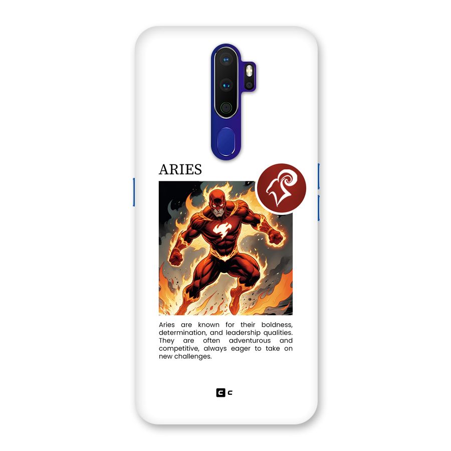 Awesome Aries Back Case for Oppo A9 (2020)