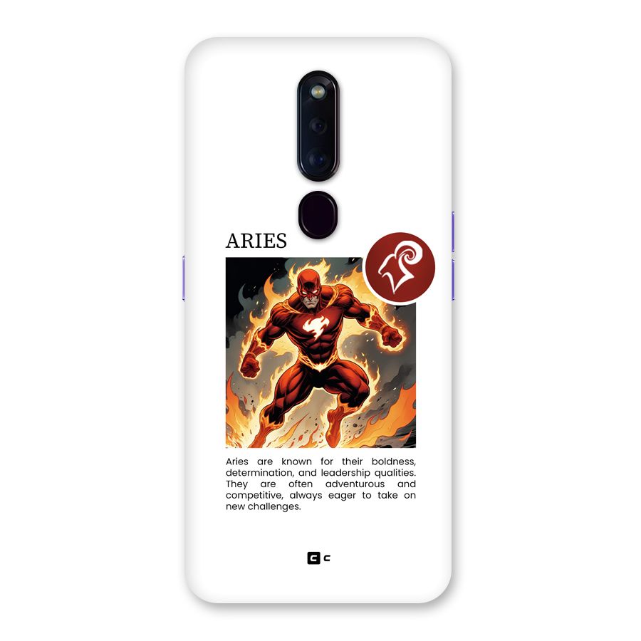 Awesome Aries Back Case for Oppo F11 Pro