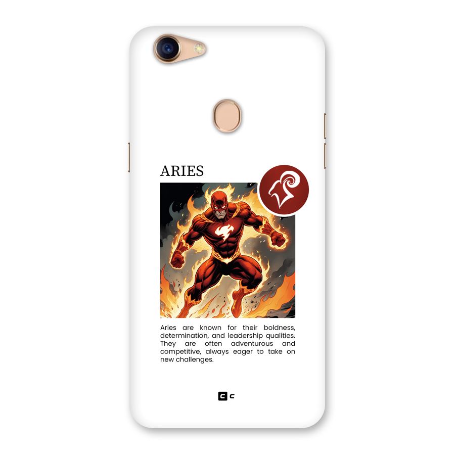Awesome Aries Back Case for Oppo F5