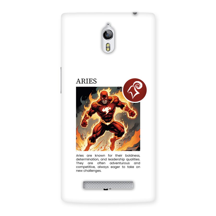 Awesome Aries Back Case for Oppo Find 7
