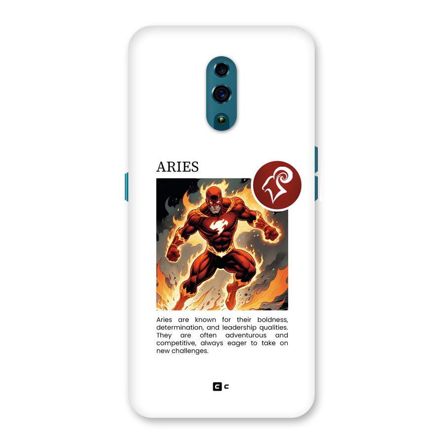 Awesome Aries Back Case for Oppo Reno