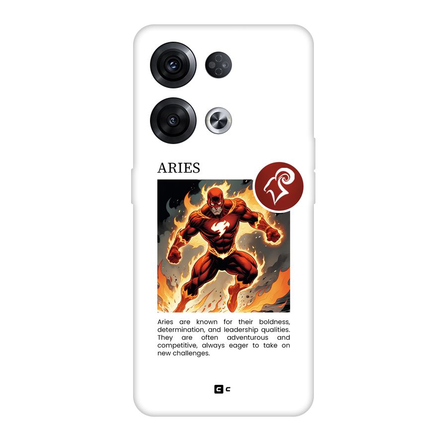 Awesome Aries Back Case for Oppo Reno8 Pro 5G