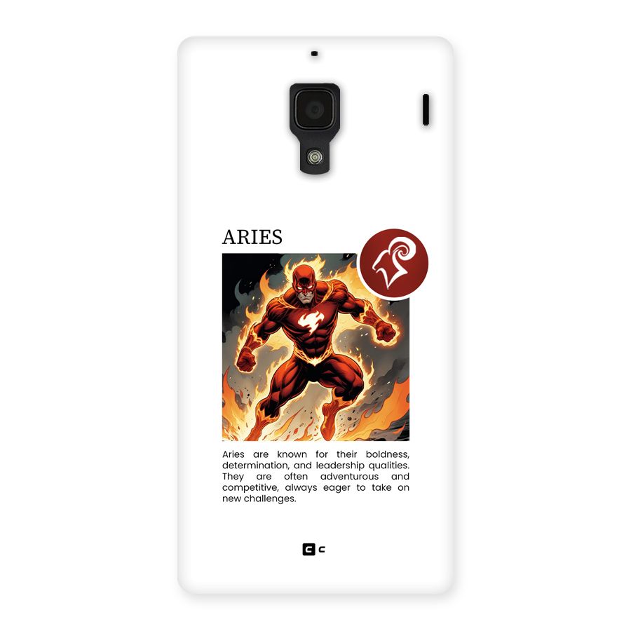Awesome Aries Back Case for Redmi 1s