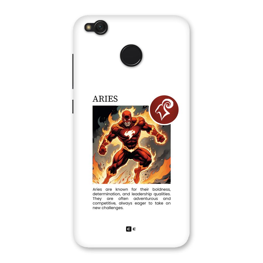 Awesome Aries Back Case for Redmi 4