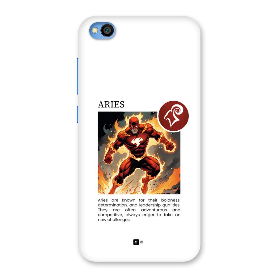 Awesome Aries Back Case for Redmi Go