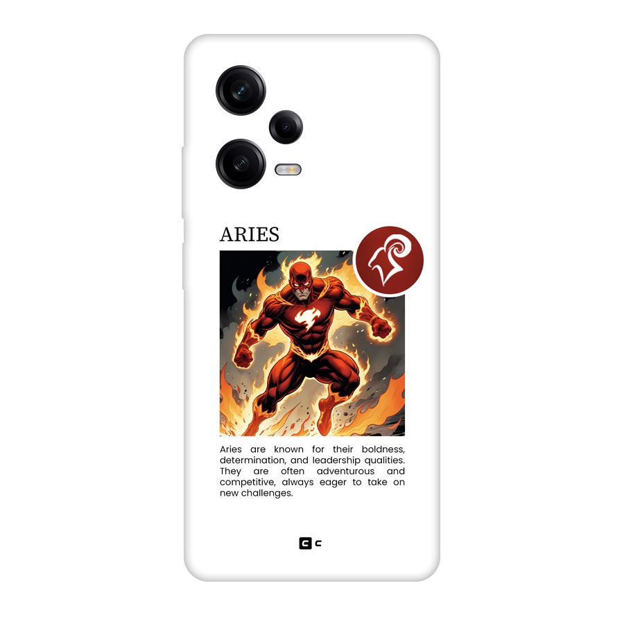 Awesome Aries Back Case for Redmi Note 12 Pro