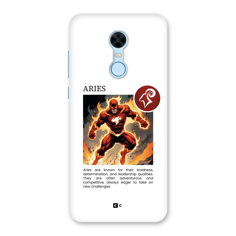 Awesome Aries Back Case for Redmi Note 5