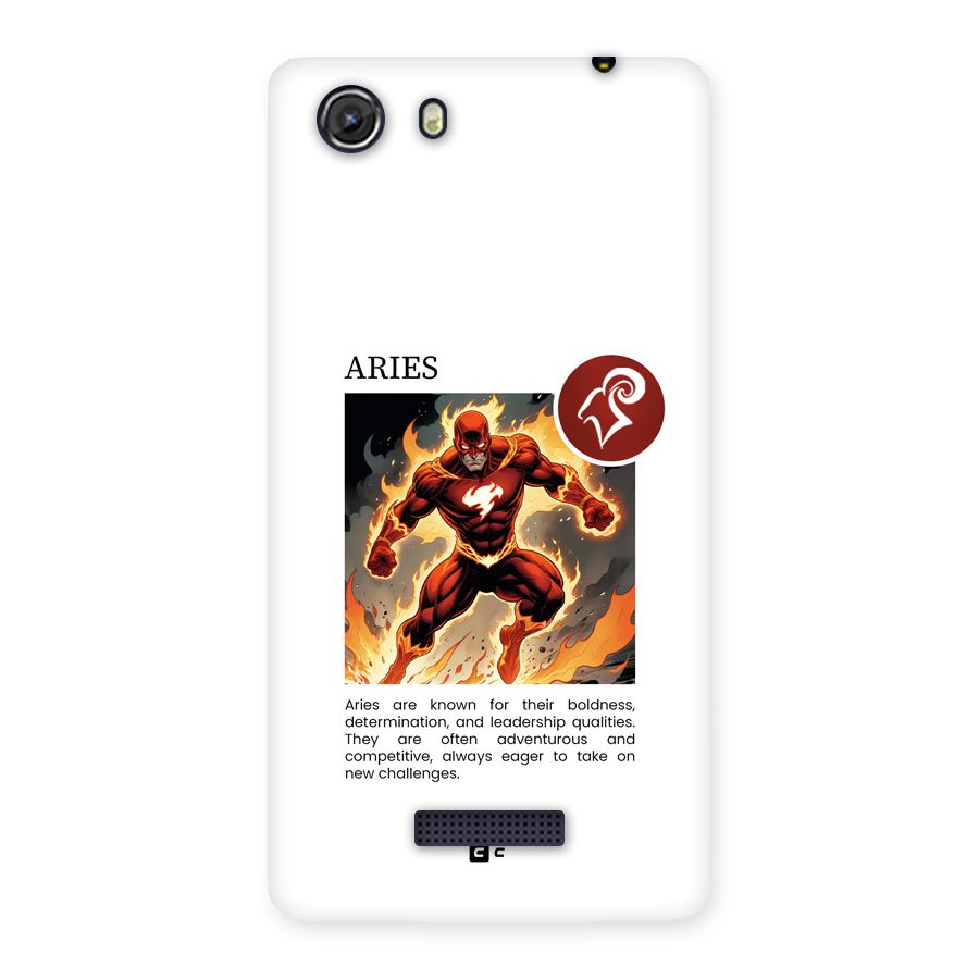 Awesome Aries Back Case for Unite 3