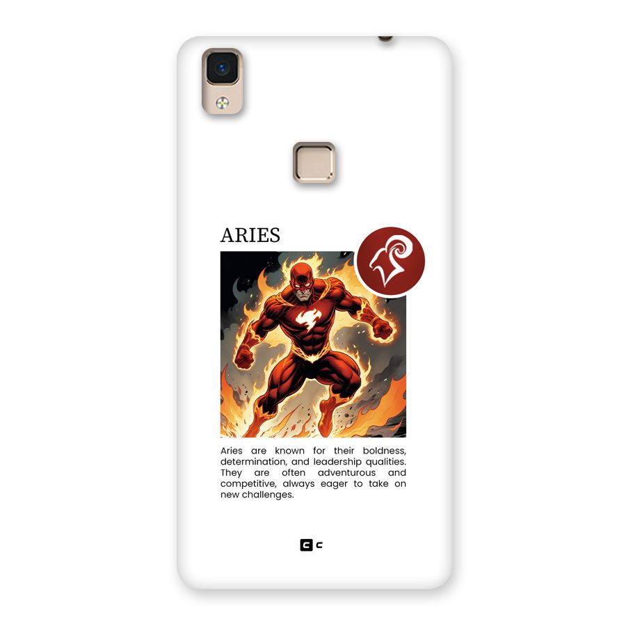 Awesome Aries Back Case for V3 Max
