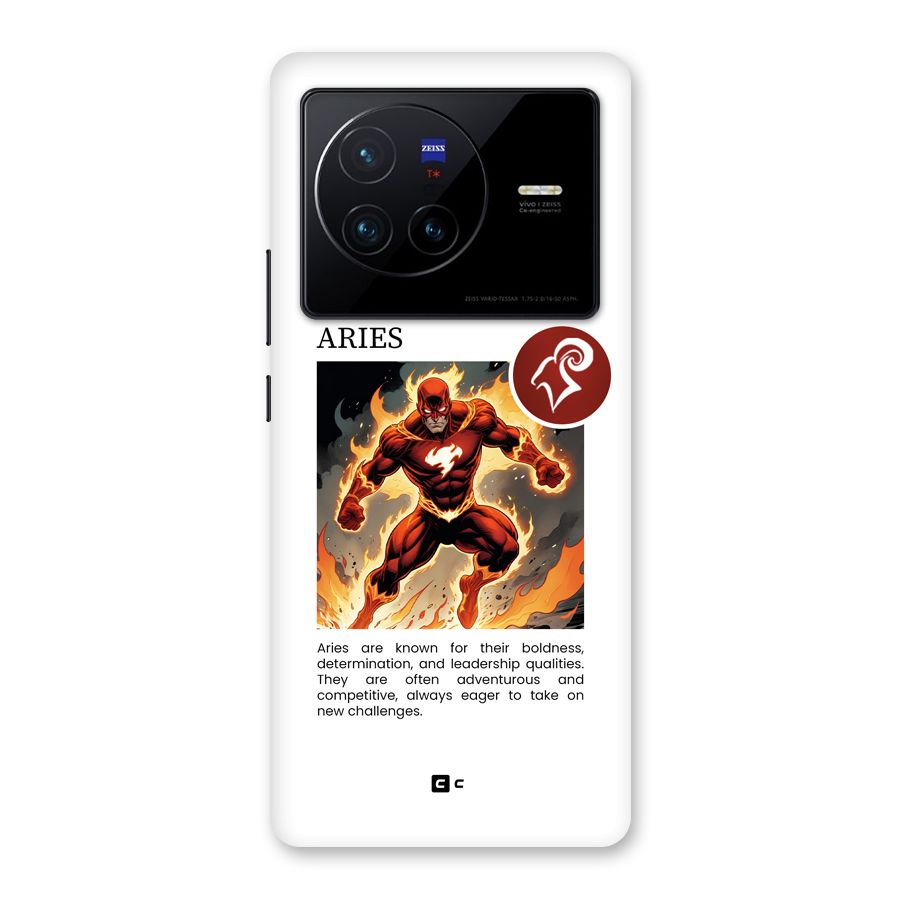 Awesome Aries Back Case for Vivo X80