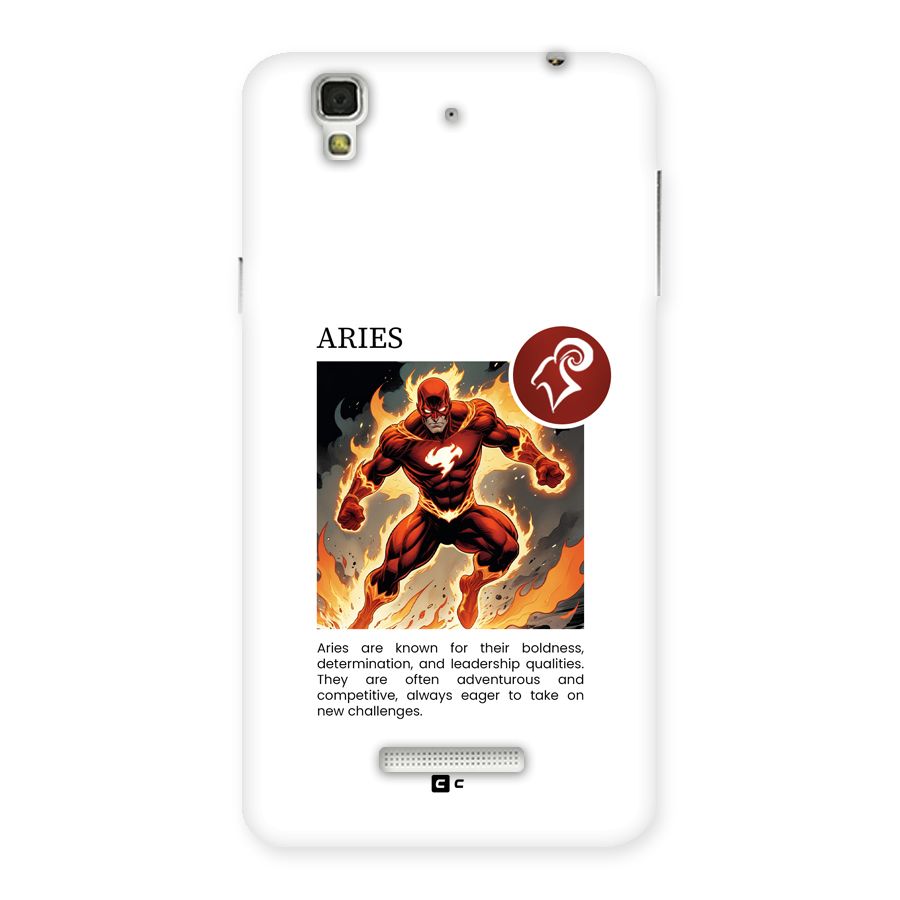 Awesome Aries Back Case for YU Yureka Plus