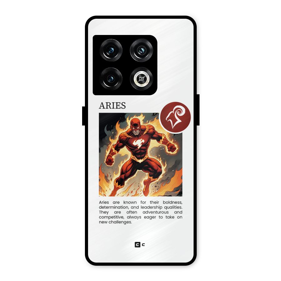 Awesome Aries Metal Back Case for OnePlus 10 Pro 5G