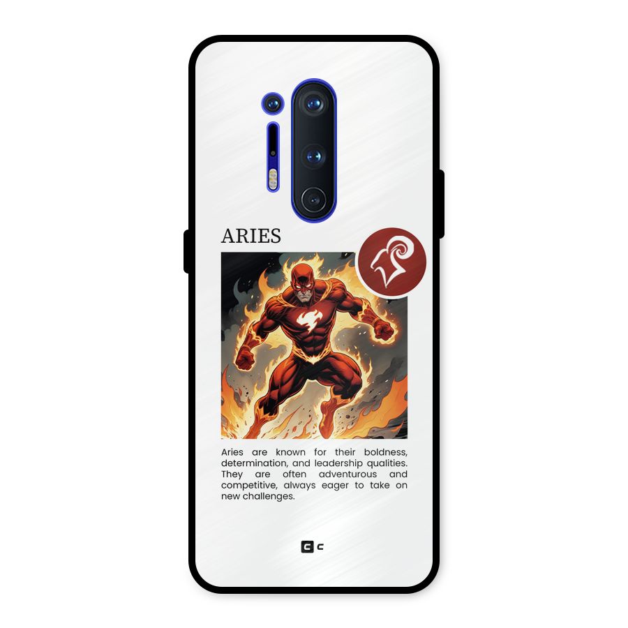 Awesome Aries Metal Back Case for OnePlus 8 Pro