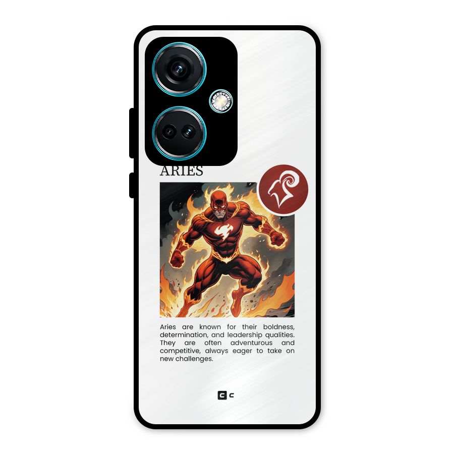 Awesome Aries Metal Back Case for OnePlus Nord CE 3 5G
