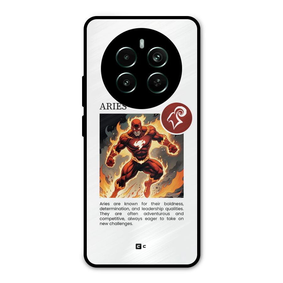 Awesome Aries Metal Back Case for Realme Narzo 70 Pro