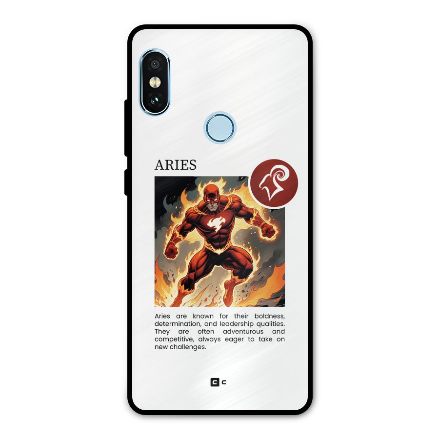 Awesome Aries Metal Back Case for Redmi Note 5 Pro