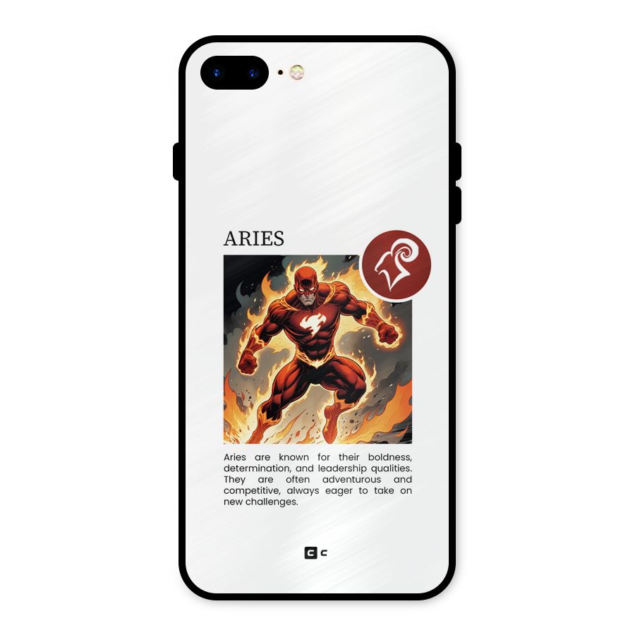 Awesome Aries Metal Back Case for iPhone 7 Plus
