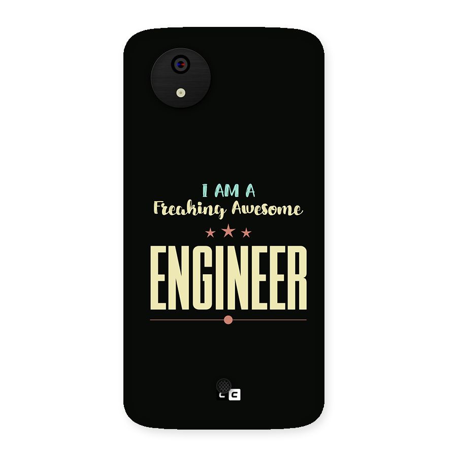 Awesome Engineer Back Case for Canvas A1  AQ4501