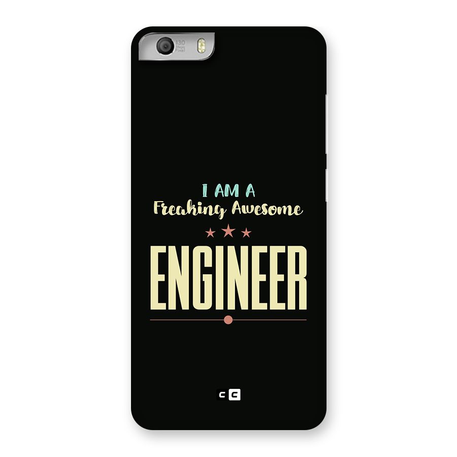 Awesome Engineer Back Case for Canvas Knight 2