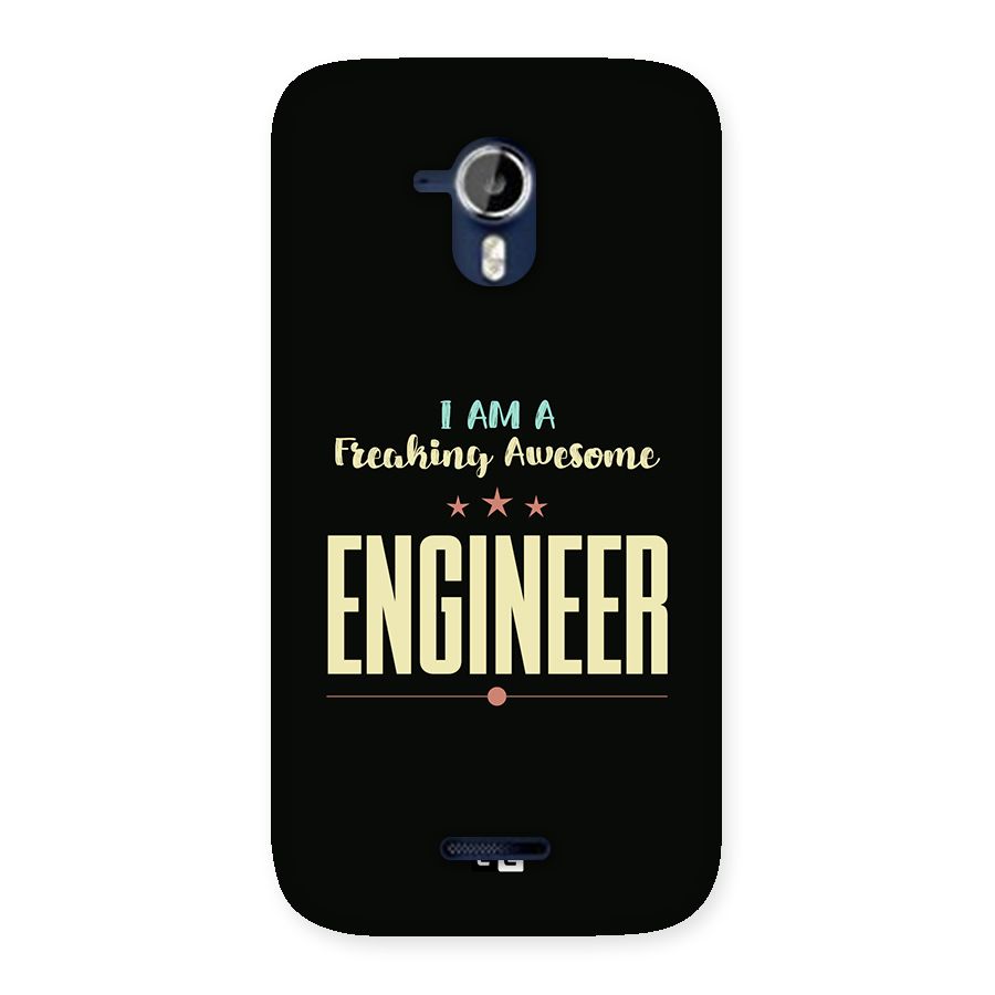 Awesome Engineer Back Case for Canvas Magnus A117