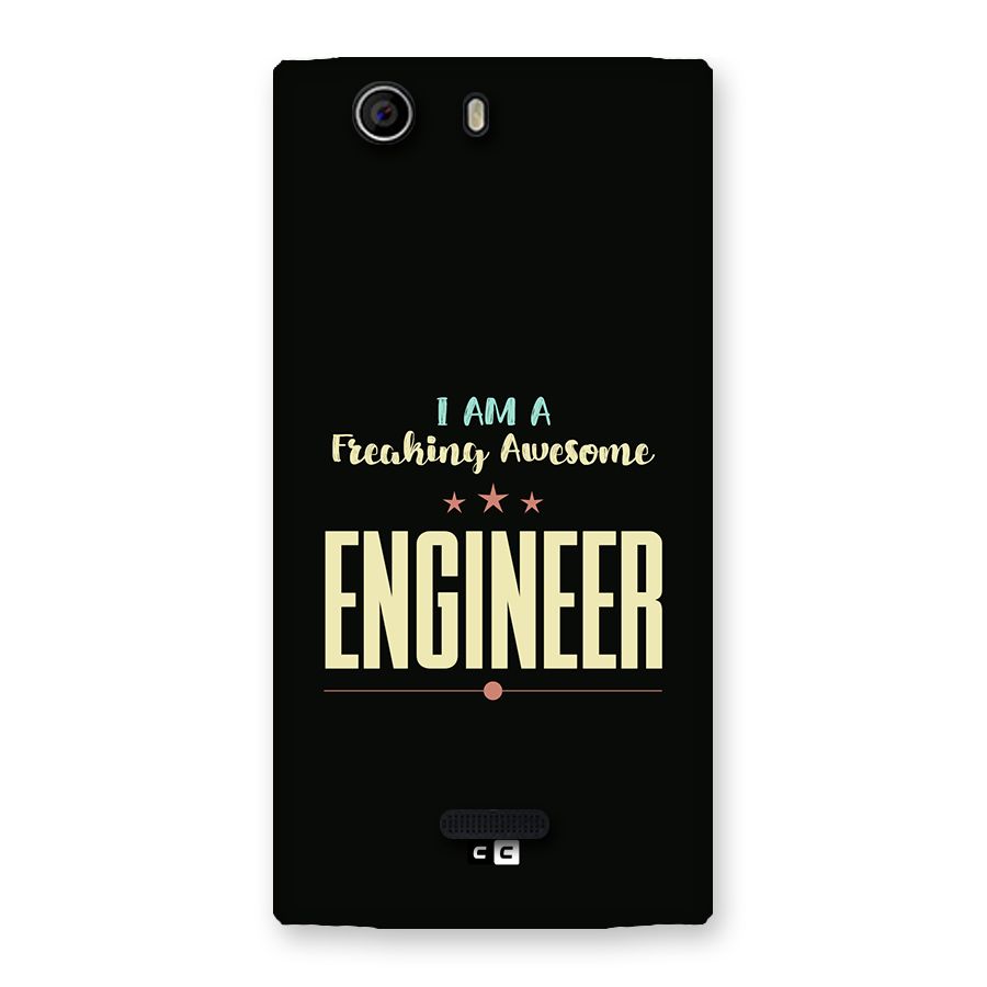 Awesome Engineer Back Case for Canvas Nitro 2 E311