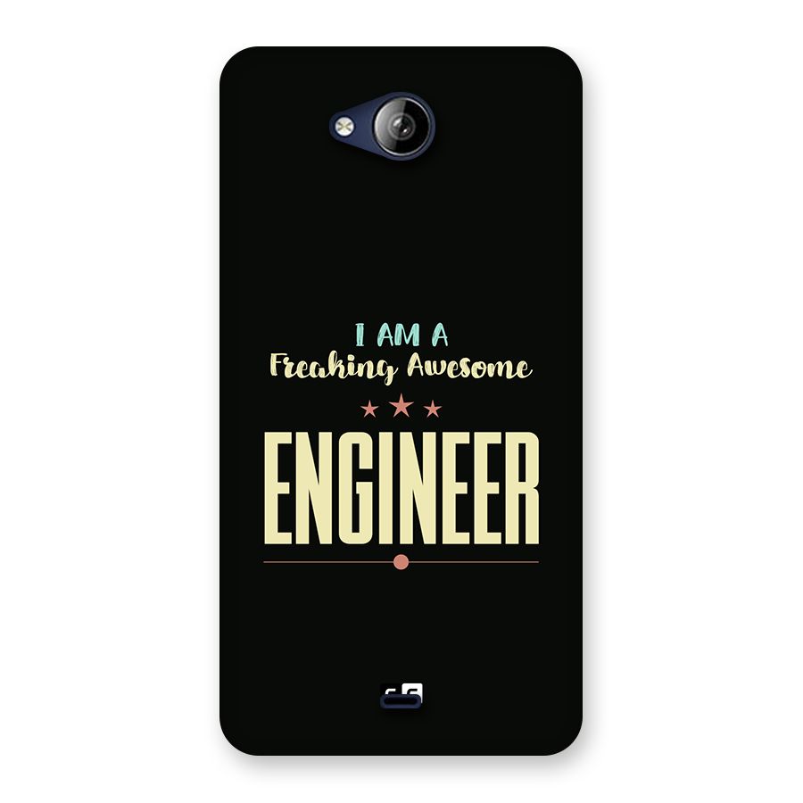 Awesome Engineer Back Case for Canvas Play Q355