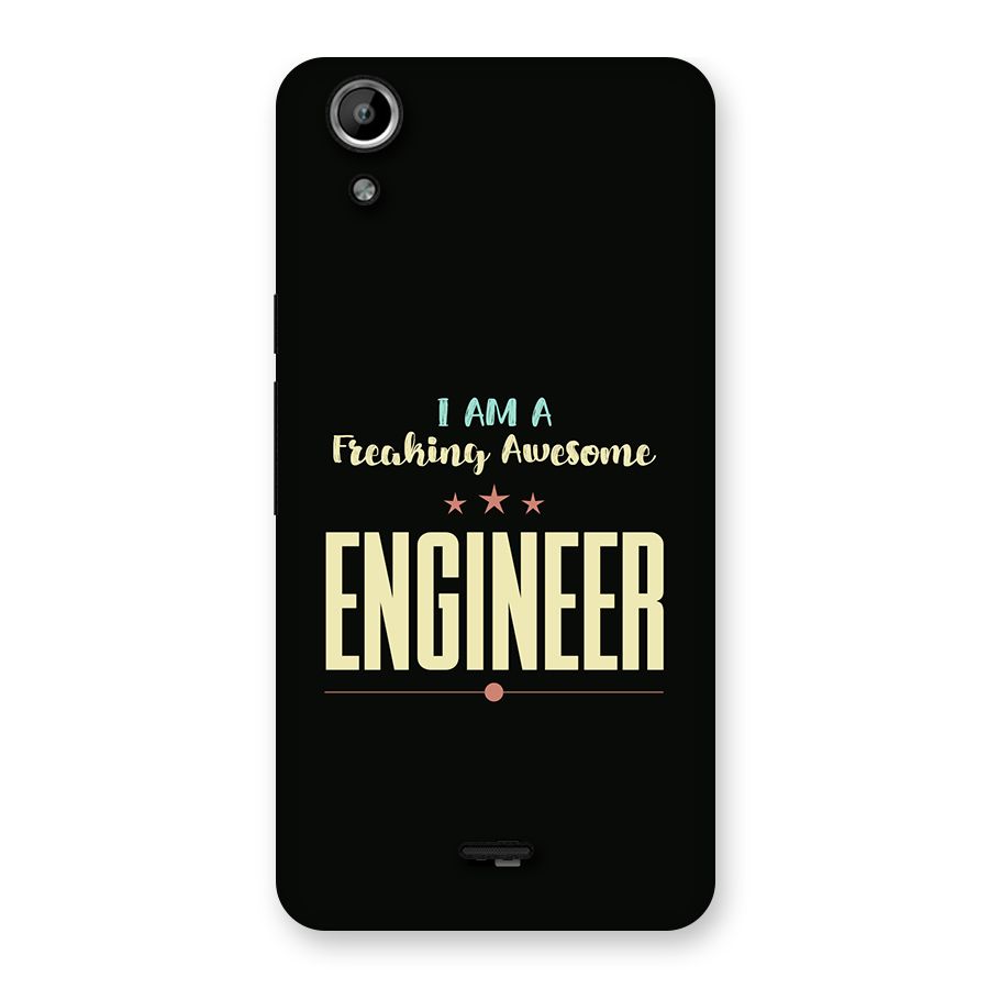 Awesome Engineer Back Case for Canvas Selfie Lens Q345