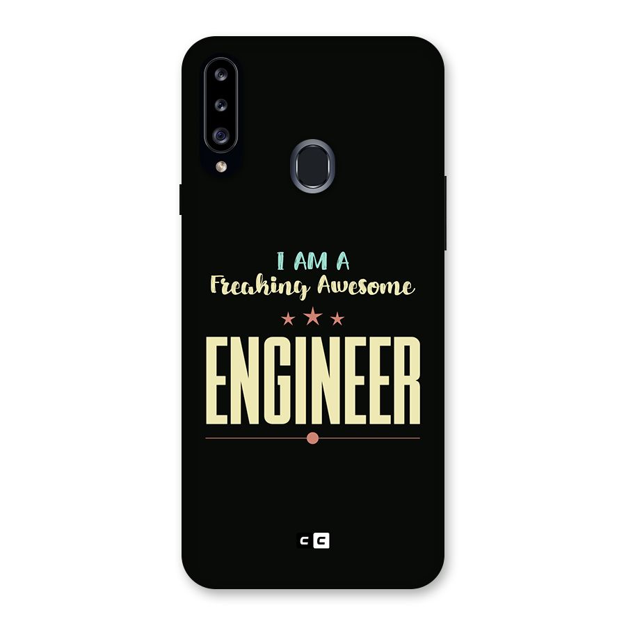 Awesome Engineer Back Case for Galaxy A20s