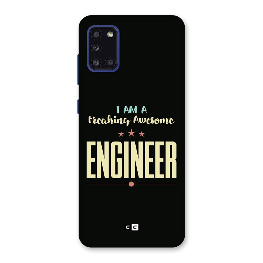 Awesome Engineer Back Case for Galaxy A31