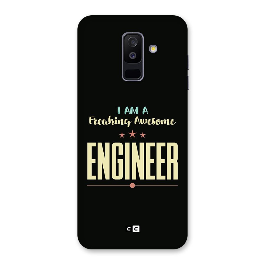 Awesome Engineer Back Case for Galaxy A6 Plus