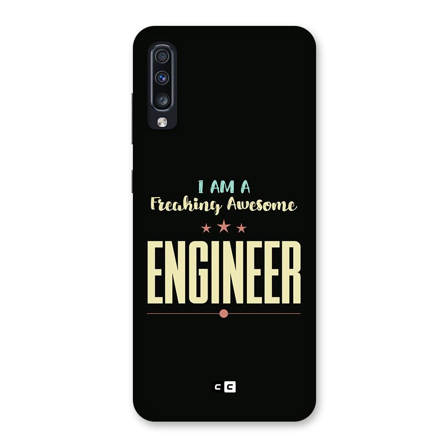 Awesome Engineer Back Case for Galaxy A70