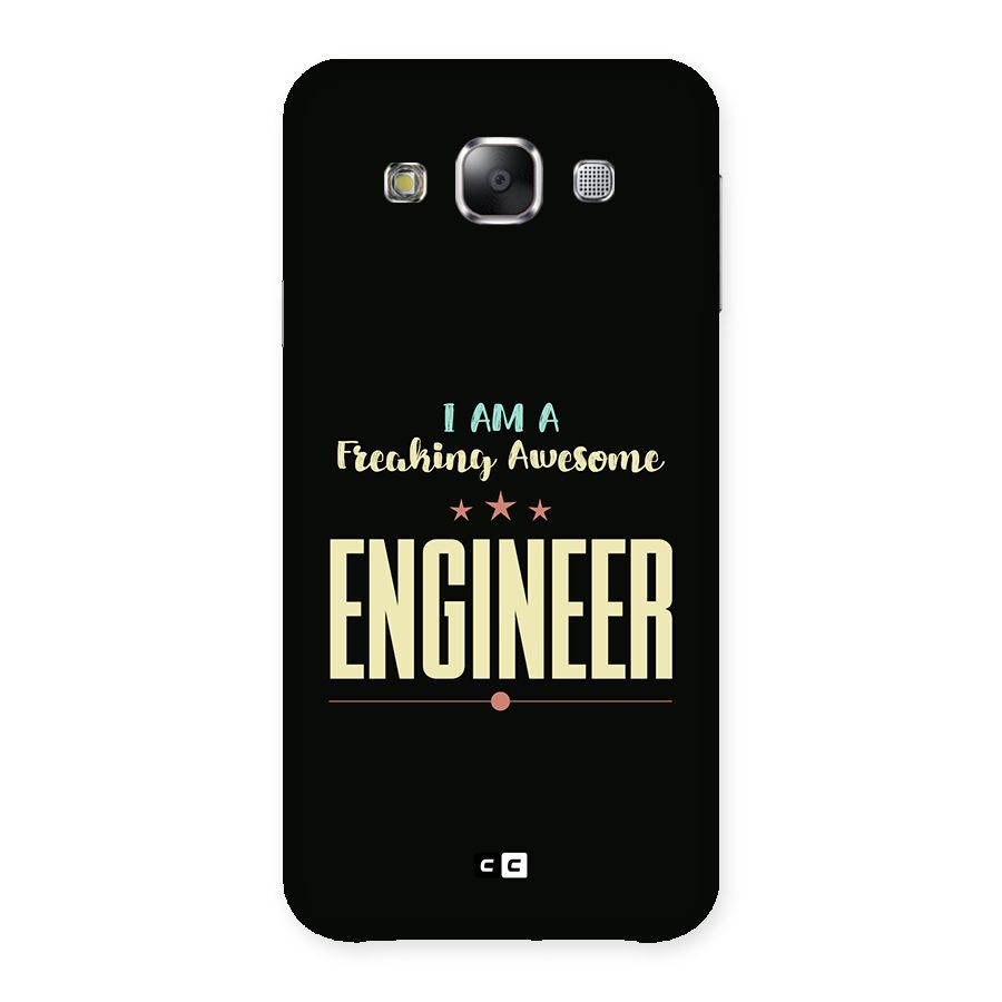 Awesome Engineer Back Case for Galaxy E5