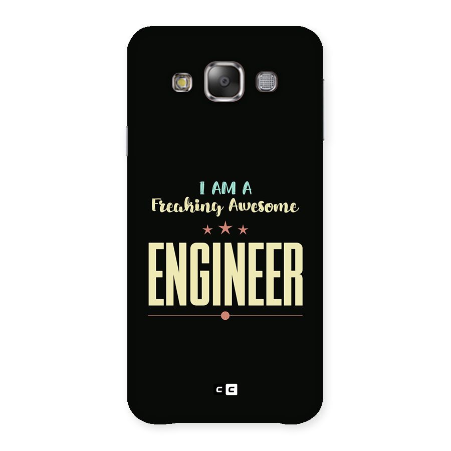 Awesome Engineer Back Case for Galaxy E7