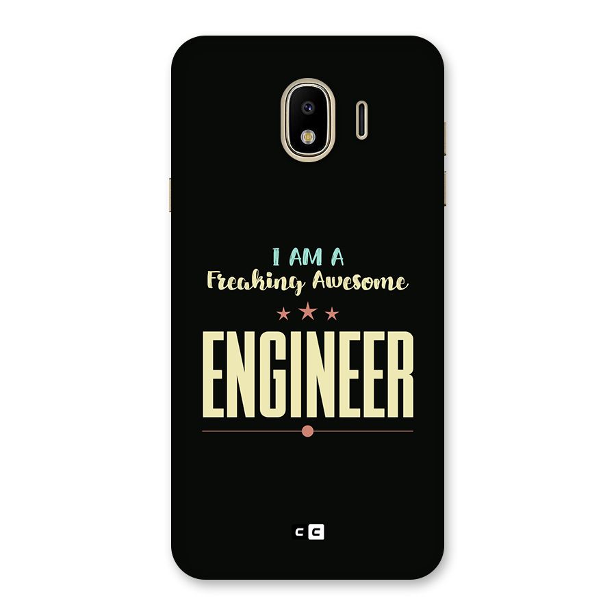 Awesome Engineer Back Case for Galaxy J4