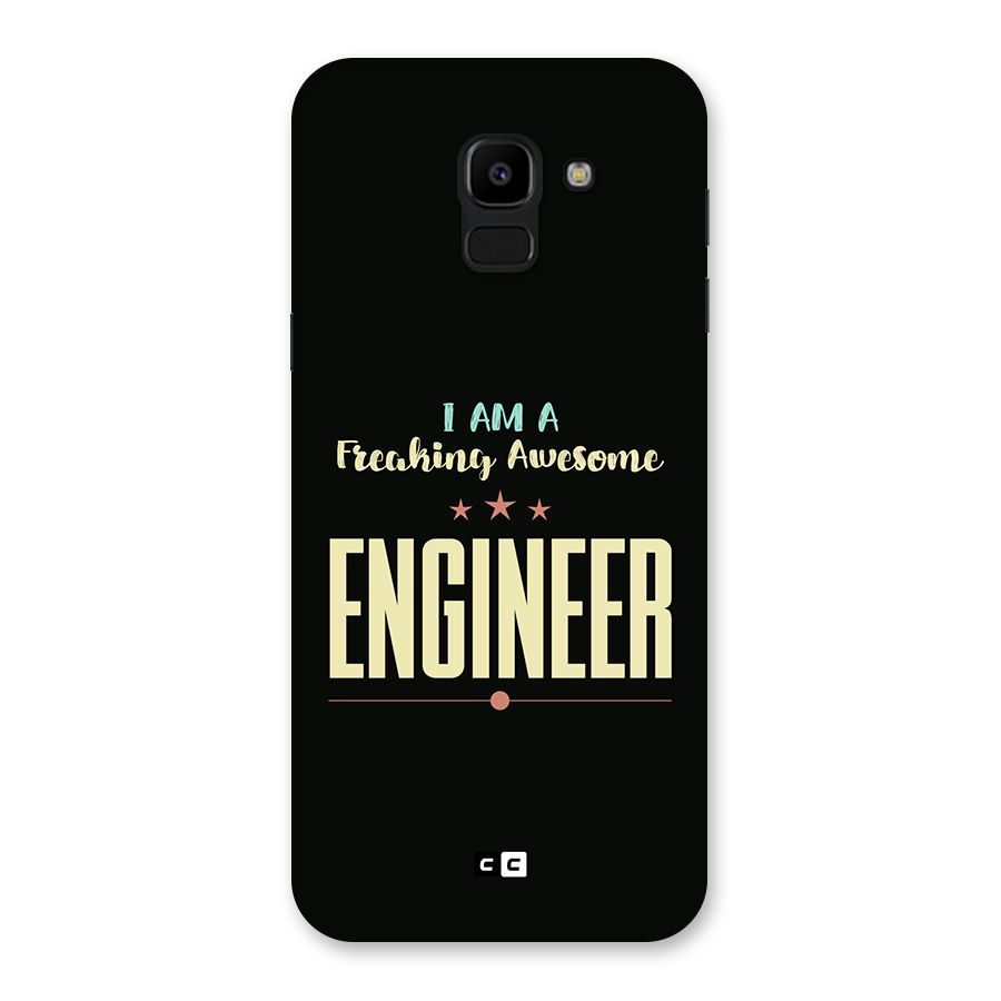 Awesome Engineer Back Case for Galaxy J6