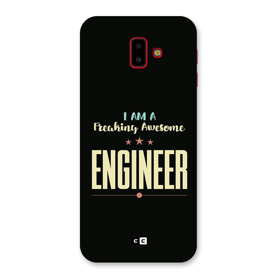 Awesome Engineer Back Case for Galaxy J6 Plus