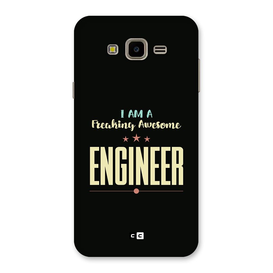 Awesome Engineer Back Case for Galaxy J7 Nxt