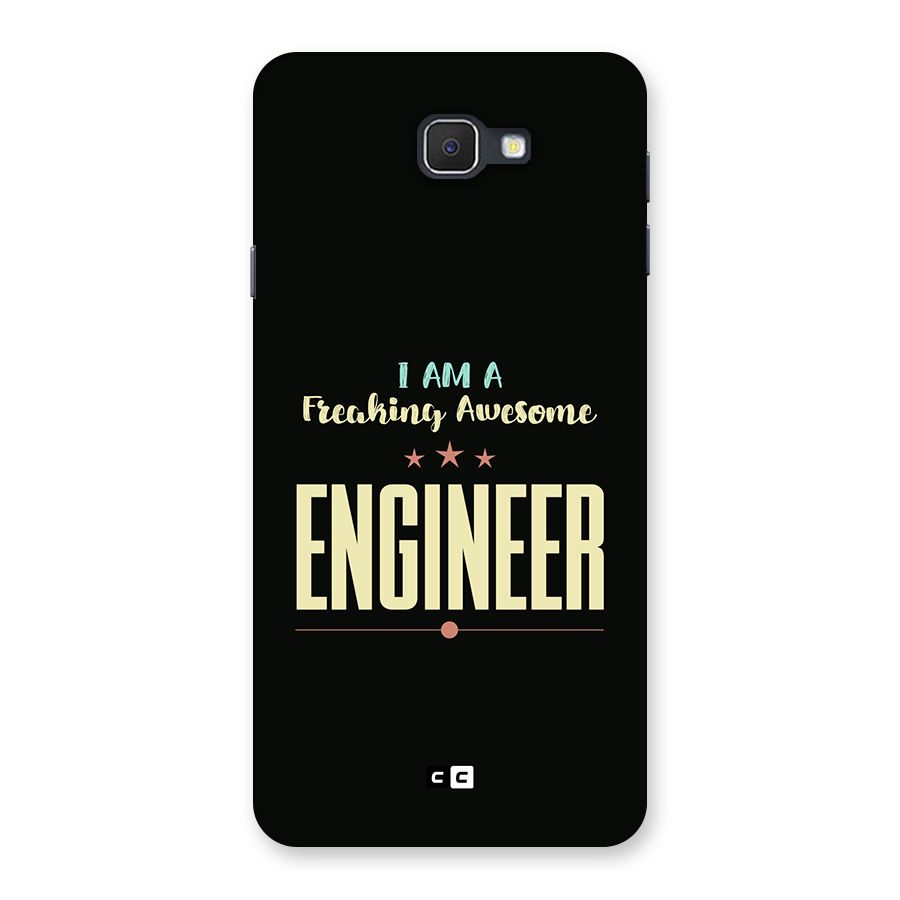 Awesome Engineer Back Case for Galaxy J7 Prime