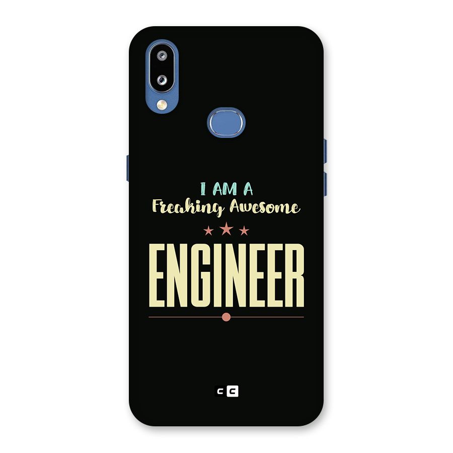 Awesome Engineer Back Case for Galaxy M01s