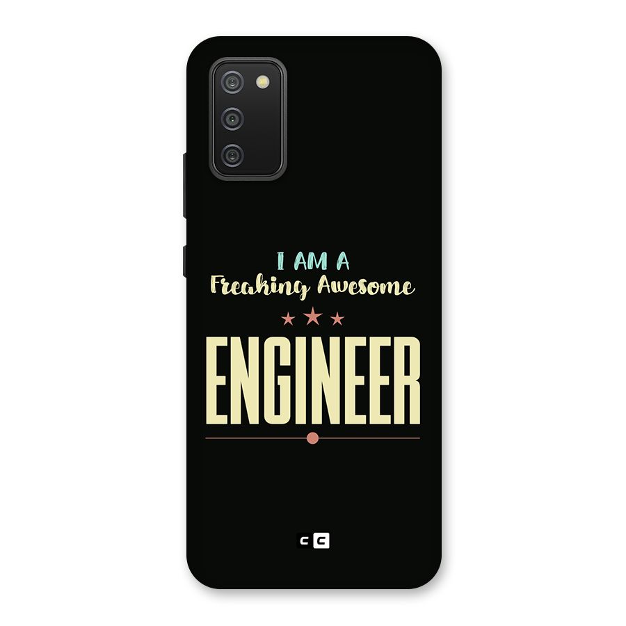 Awesome Engineer Back Case for Galaxy M02s