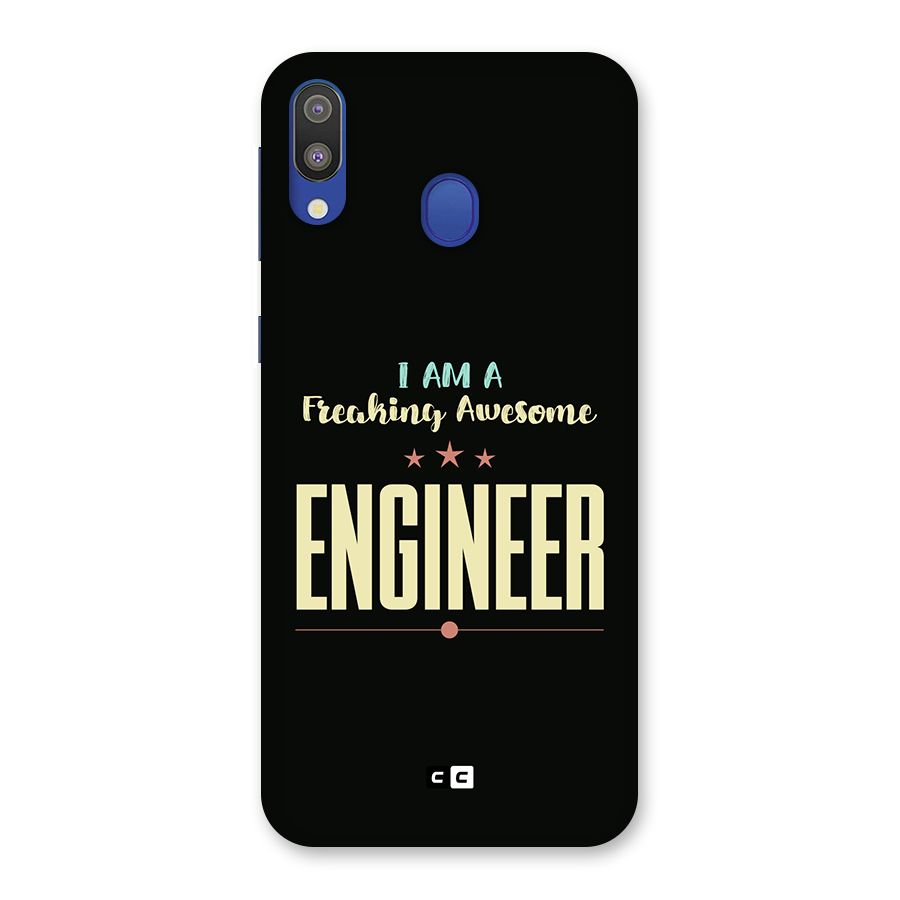 Awesome Engineer Back Case for Galaxy M20